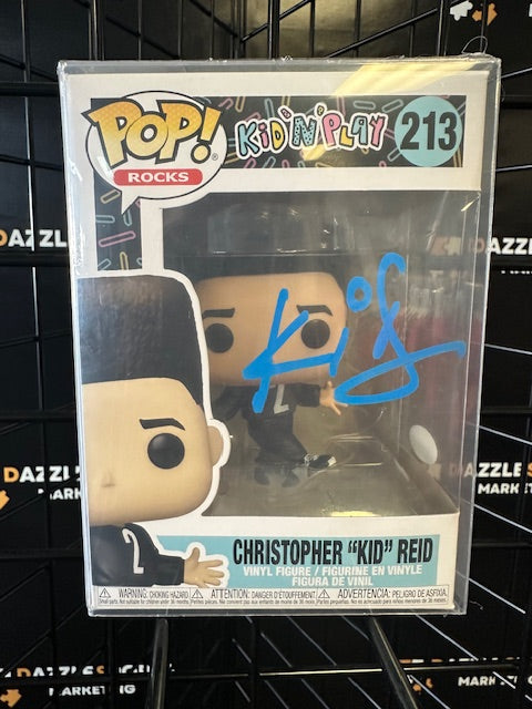 Christopher "Kid" Reid Signed Kid'N'Play Funko Pop with JSA COA