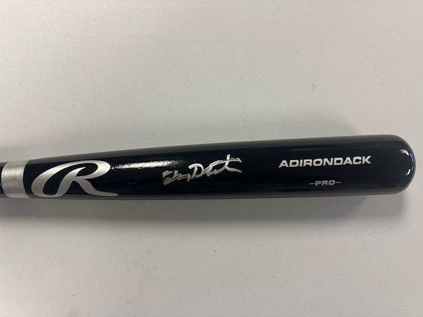 Lenny Dykstra Signed Black Baseball Bat with Beckett COA