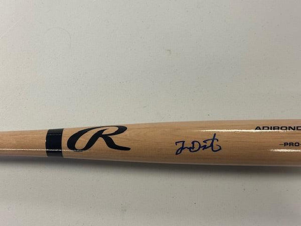Lenny Dykstra Signed Blonde Baseball Bat with Beckett COA