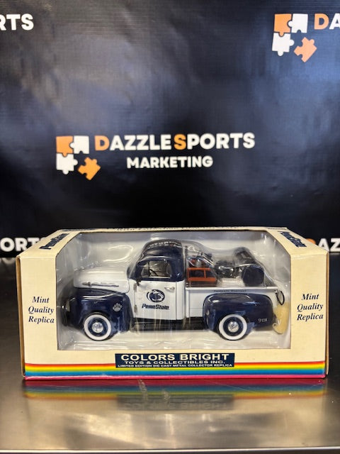 Colors Bright Penn State 1952 Ford Pickup with Tailgating Load