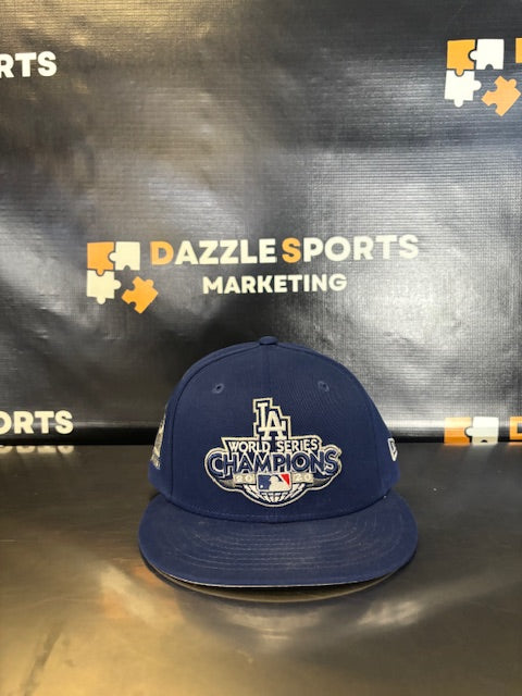 MLB LA Los Angeles Dodgers 2020 World Series Hat Cap Champions - Size 7 1/4
