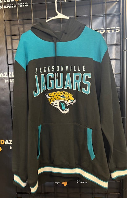 Jacksonville Jaguars NFL Black Long Sleeve Hoodie Size XXL