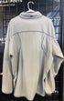 Antigua Gray Half Zip Long Sleeve Sweater Size XXL
