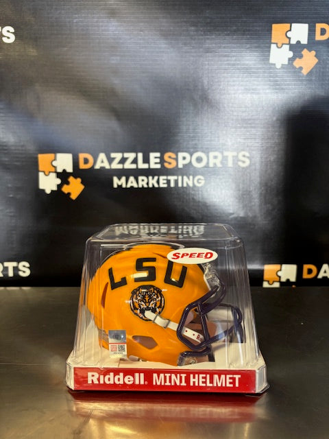 LSU Tigers Riddell Speed Mini Helmet