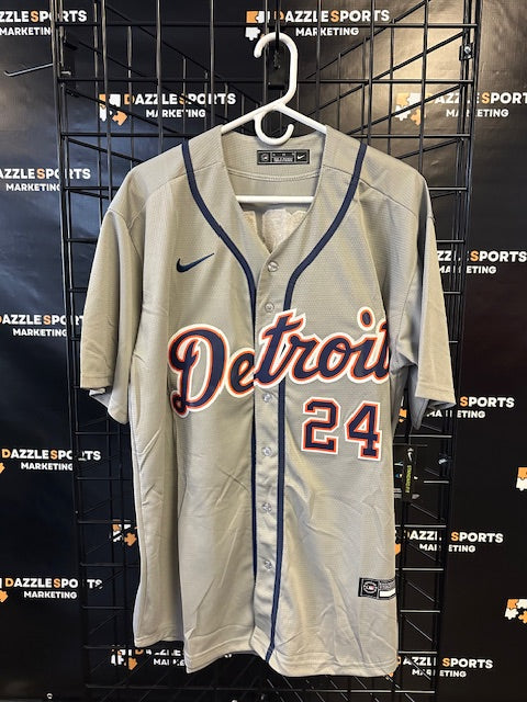 Detroit Tigers Miguel Cabrera Signed Grey Authentic Jersey Beckett