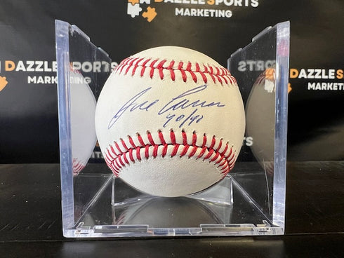 Oakland A's Jose Canseco Signed/Inscribed 40/40 OML Baseball with JSA COA