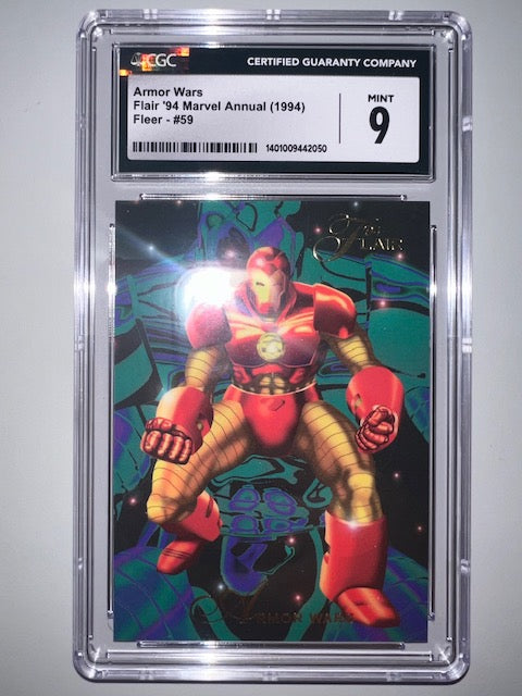 Armor Wars Flair '94 Marvel Annual (1994) Fleer #59 Mint 9 Trading Card