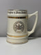 1855 Pennsylvania State University Stein- Creme w/ Gold Logo Gold Trimming