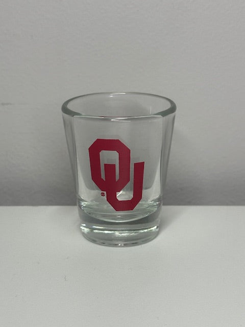 Oklahoma University Shot Glass