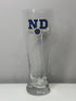 Notre Dame Fighting Irish Tumbler Drinking Glass Cup Double Sided