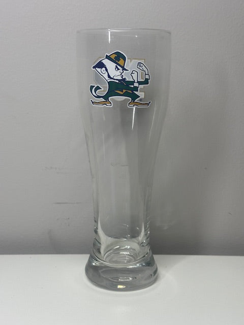 Notre Dame Fighting Irish Tumbler Drinking Glass Cup Double Sided