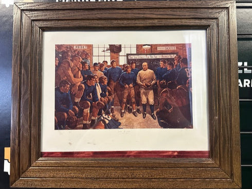 "The Coach" Football 13x20 Print By A.Friberg