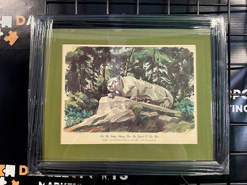 Nittany Lion Pennsylvania State University 10x12 Framed Print