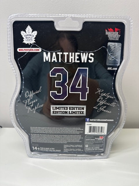 Toronto Maple Leafs Auston Matthews Limited Edition NHL Figure