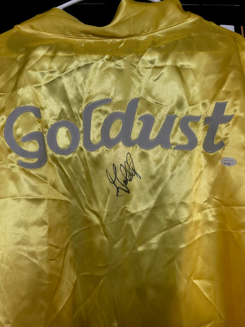 WWE Goldust Signed Wrestling Robe JSA COA