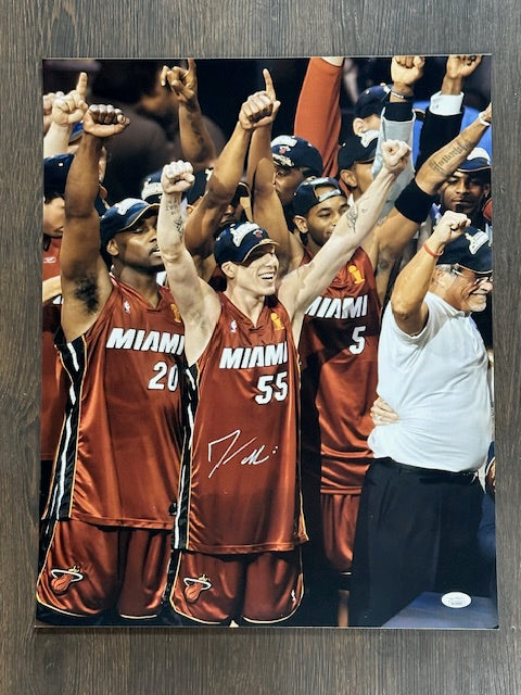 Miami Jason Williams Signed 16x20 Photo JSA COA