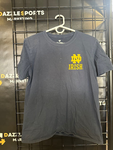 Men's Fanatics Navy Notre Dame Short Sleeve T-Shirt Size M