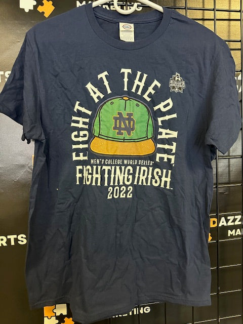 Fanatics Notre Dame Fight at the Plate 2022 Short Sleeve T-Shirt Size L