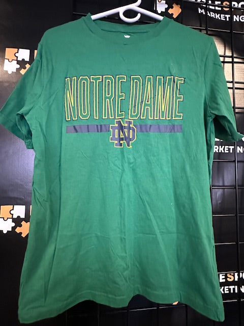 Fanatics Notre Dame Green Short Sleeve T-Shirt Men's Size M