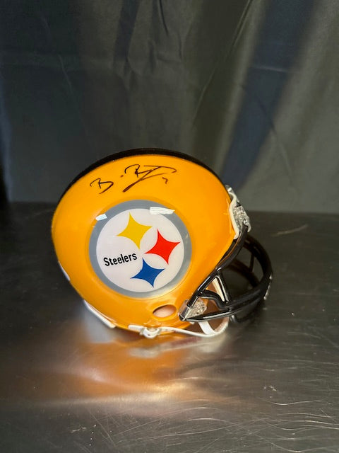 Steelers Ben Roethlisberger Signed Mini Helmet JSA COA *No Box*