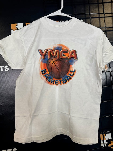 YMCA Basketball T-Shirt Youth M