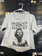Damian Marley Jr Gong Gray Cropped T-shirt Women's Size S