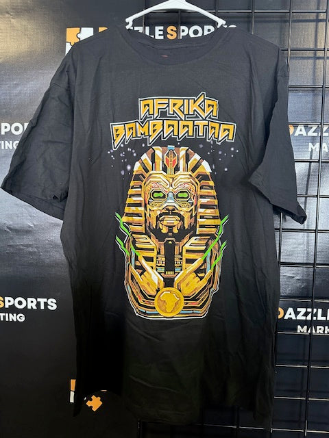 Control Afrika Bambaataa Pharaoh Short Sleeve T-shirt Size XL
