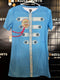 Vintage The Beatles Blue T-Shirt Women's Size L