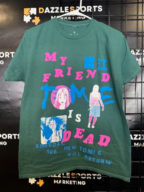 Junji ito Tomie My Friend Short Sleeve T-Shirt Size M