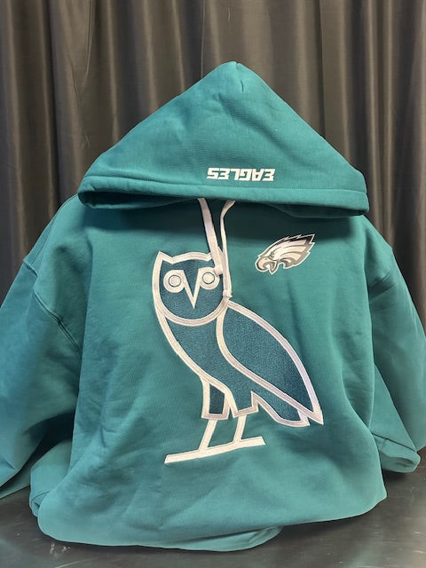 OVO x NFL Philadelphia Eagles OG Hoodie Size 3XL