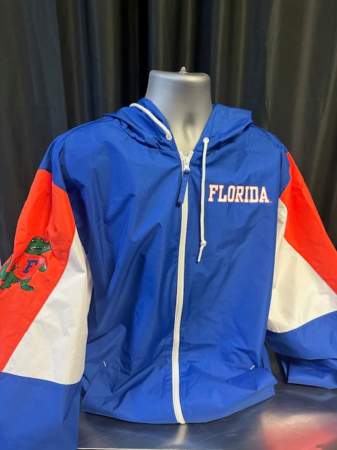 University of Florida Throw it Back Full Zip Windbreaker Size 2XL NWT