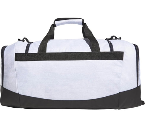 Adidas Gray Defender IV Medium Duffel w/ Green Detailing NWT