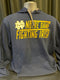 Fanatics Notre Dame Fightin Irish Navy-Blue Hoodie Size XL NWT