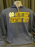 Fanatics Notre Dame Fightin Irish Navy-Blue Hoodie Size XL NWT