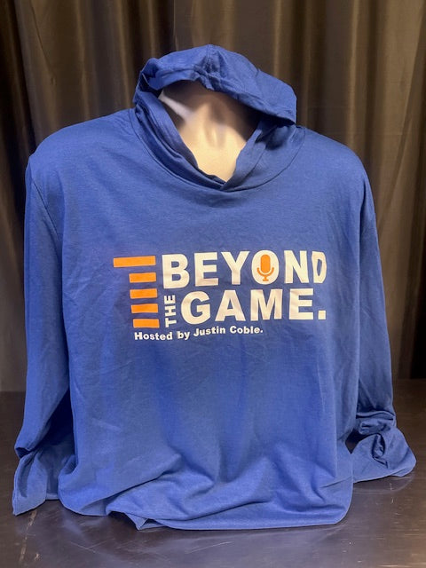 Beyond the Game Blue Long Sleeve w/ Hood Size XL NWOT