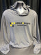 Dazzle Sports Marketing Gray Long Sleeve w/ Hood Size XL NWOT