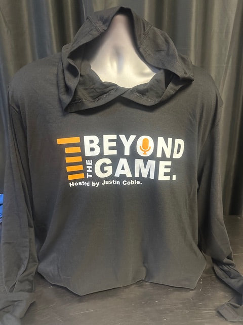 Beyond the Game Black Long Sleeve w/ Hoodie Size XL NWOT