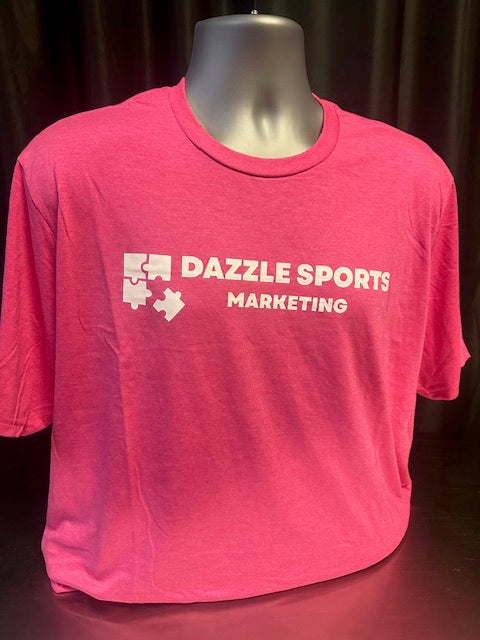 Dazzle Sport Marketing Pink Short Sleeve Size XL NWOT
