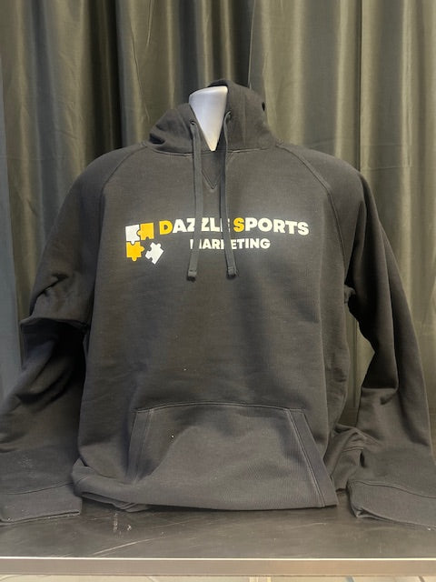 Dazzle Sports Marketing Black Long Sleeve Sweatshirt Size XL NWOT