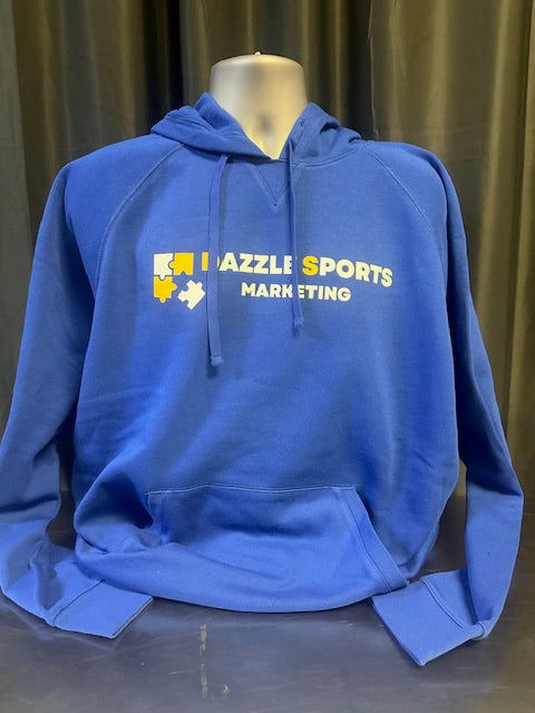 Dazzle Sports Marketing Dark Blue Long Sleeve Sweatshirt Size XL NWOT