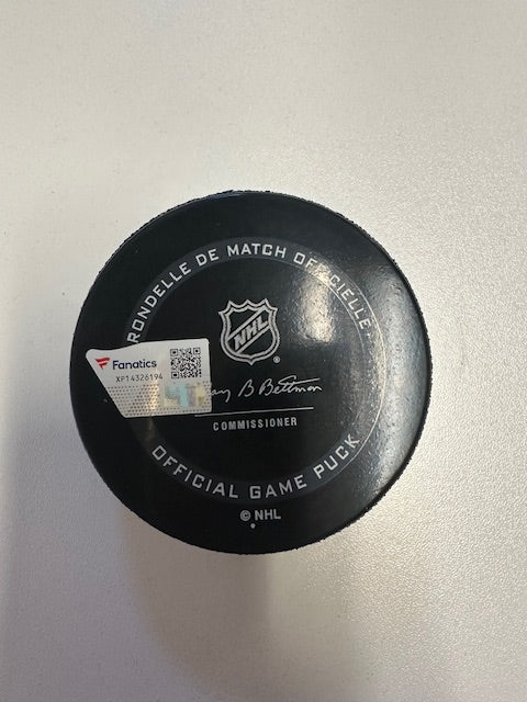 Seattle Kraken Joonas Donskoi Signed Inaugural Season Official Game Puck Fanatic