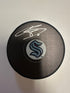 Seattle Kraken Ryan Donato Signed Hockey Puck Fanatics COA