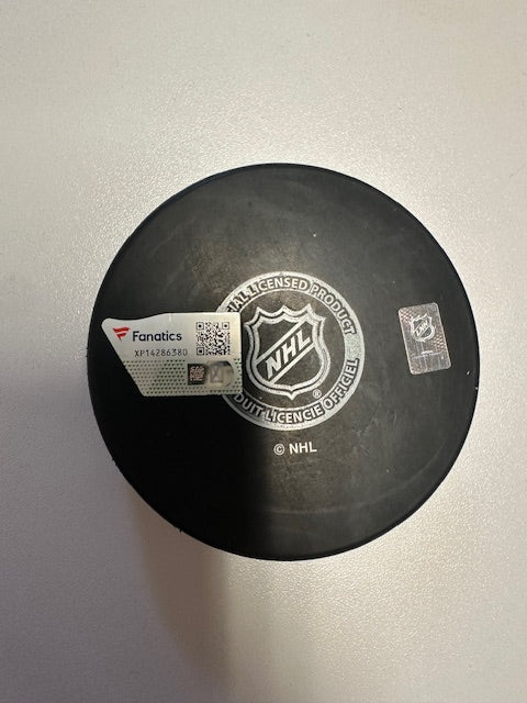 Seattle Kraken Ryan Donato Signed Hockey Puck Fanatics COA