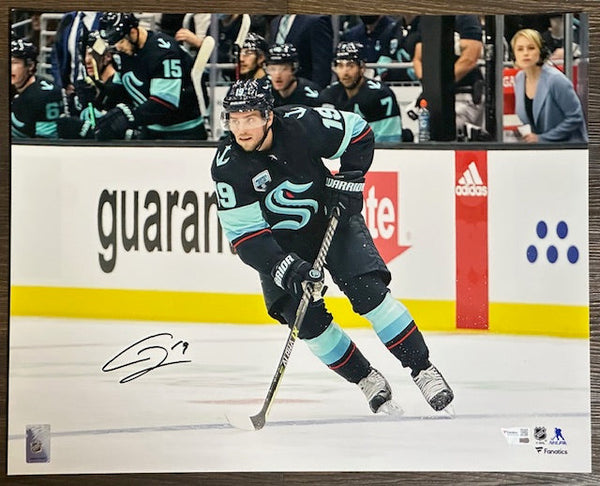 Seattle Calle Jarnkrok Signed 16x20 Photo Fanatics COA