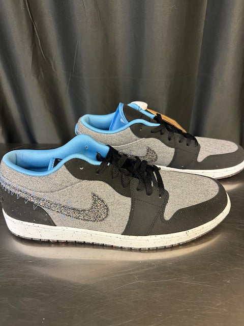 Air Jordan 1 Low Smoke Grey University Blue Size 16 Ebay Verified NWT