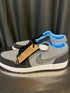Air Jordan 1 Low Smoke Grey University Blue Size 16 Ebay Verified NWT