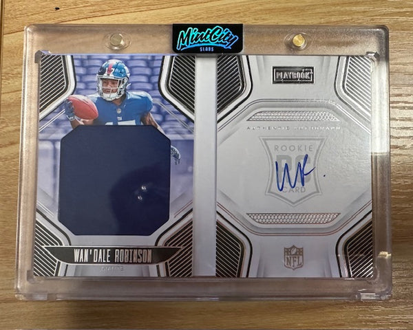 2022 Encased Wan’Dale Robinson Signed Rookie Card 286/299