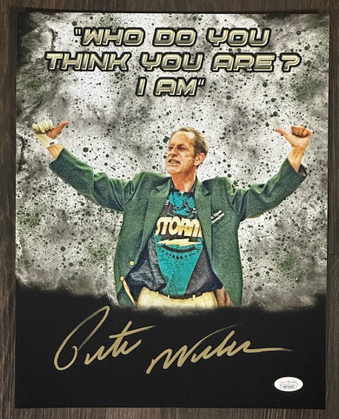 Pete Weber Signed 11x14 Photo JSA COA