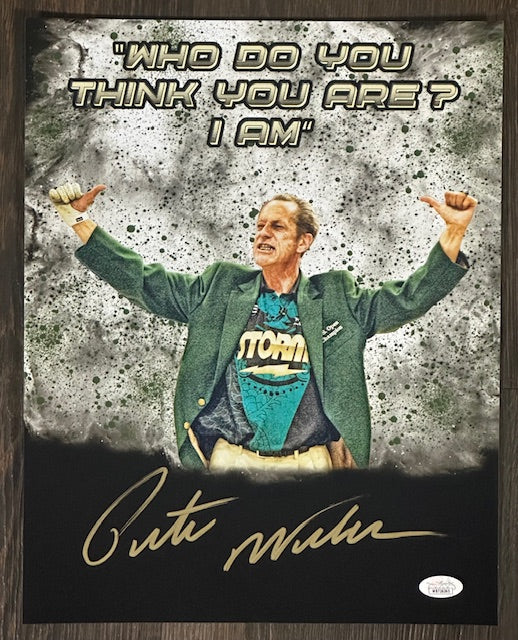 Pete Weber Signed 11x14 Photo JSA COA