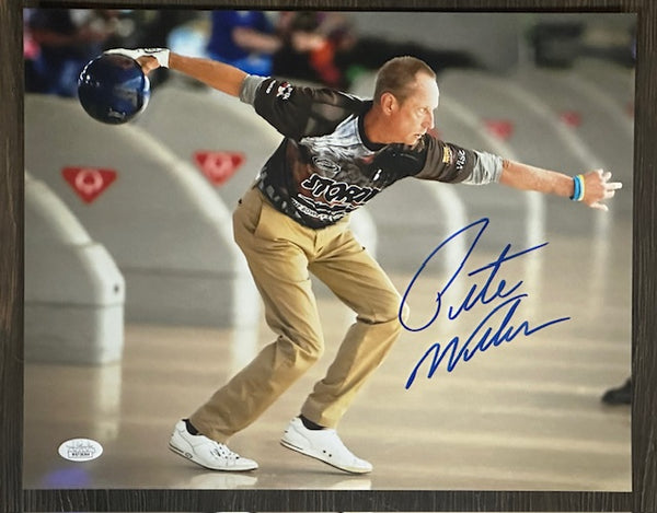 Pete Weber Signed 11x14 Photo JSA COA